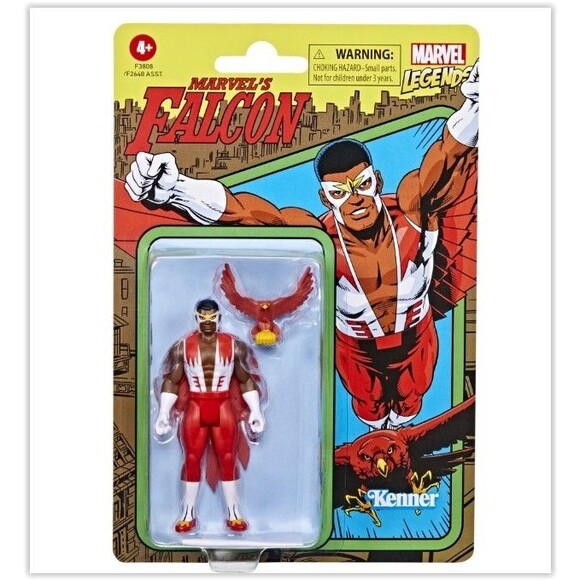 The Falcon - Retro 3.75" Action Figure Marvel Legends, Kenner, Hasbro - New - Picture 4 of 5